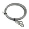 Fleet Engineers Cable Set, Roll-Up Door, Std10.00 In. Cable, 5/16 Cable Eye, 7 X 7 Galvanized 025-01078 - alternate 1
